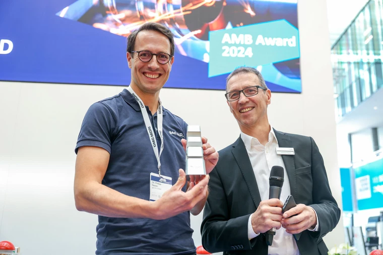 goCAD receives the AMB Award 2024 — ceremony at AMB trade fair Stuttgart