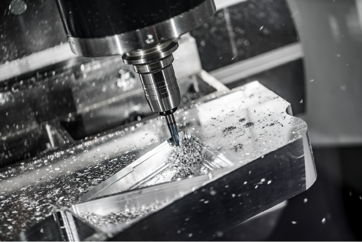 CNC machining — milling, turning, combined operations